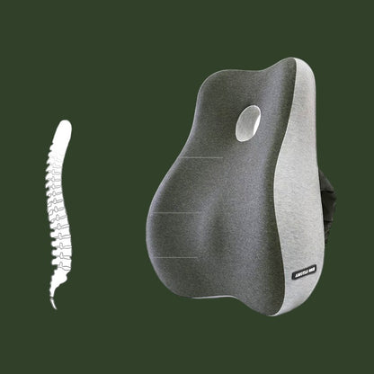 Cojín de respaldo ergonómico de látex